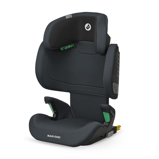 Maxi-Cosi RodiFix M i-Size, High Back Child Seat, 3.5-12 Years, 100-150 cm, ISOFIX Child Seat, G-CELL Side Impact Protection, Adjustable Height, Quick and Easy Buckling, Basic Grey