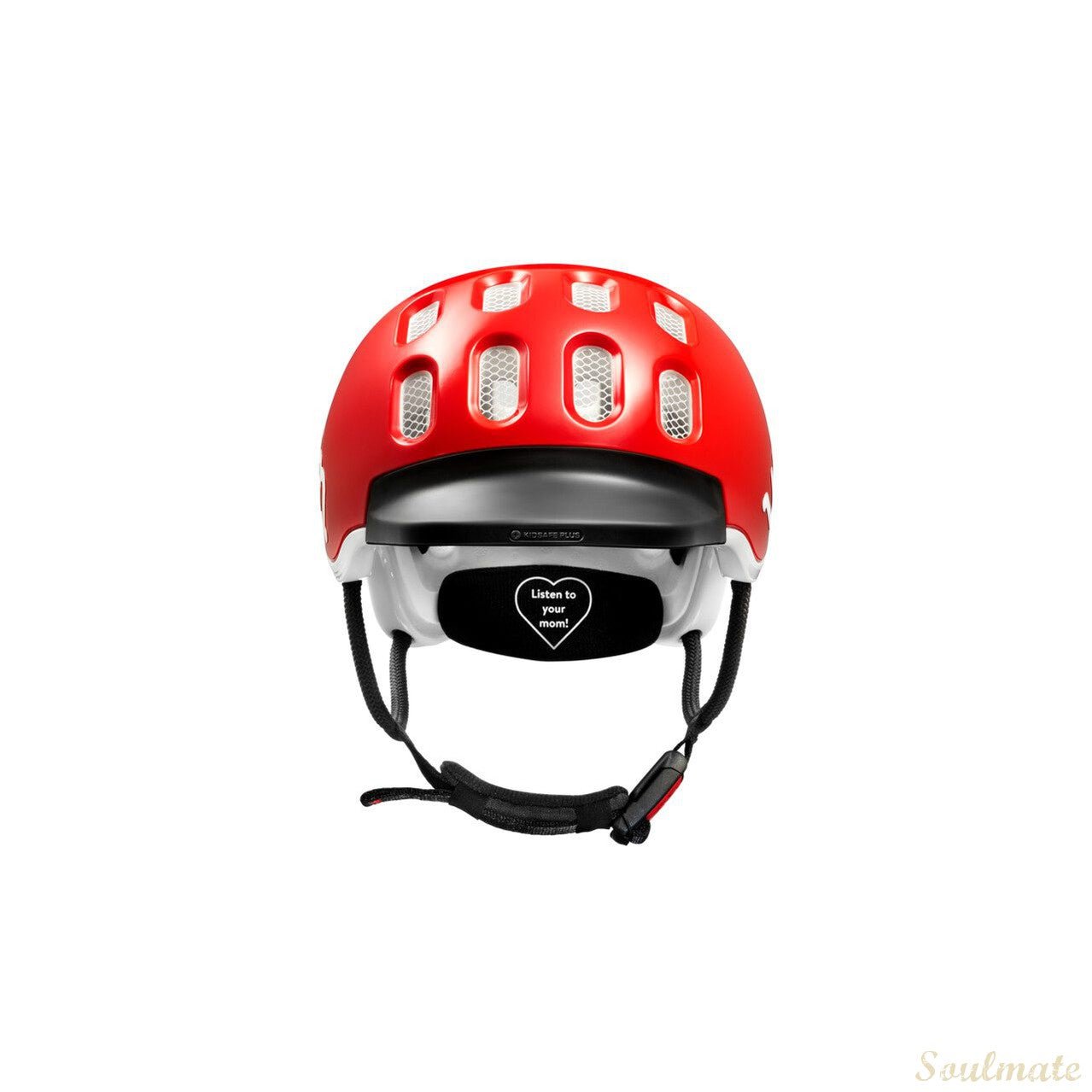 woom KIDS Helm woom red Frontansicht