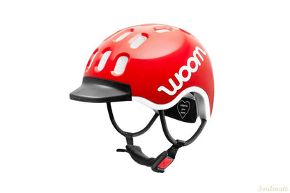 woom KIDS Helm woom red